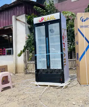 Silent Chilling Pearl PVC 622 2 Door Beverage Cooler 
