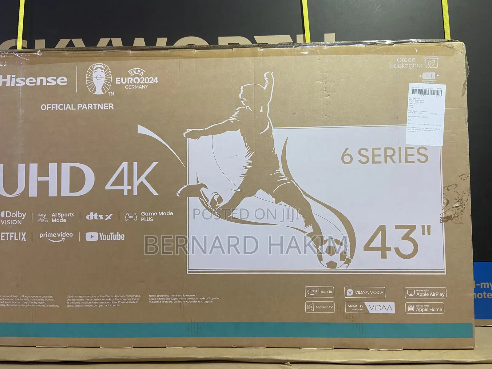 Hisense 43” Smart Uhd Series 6