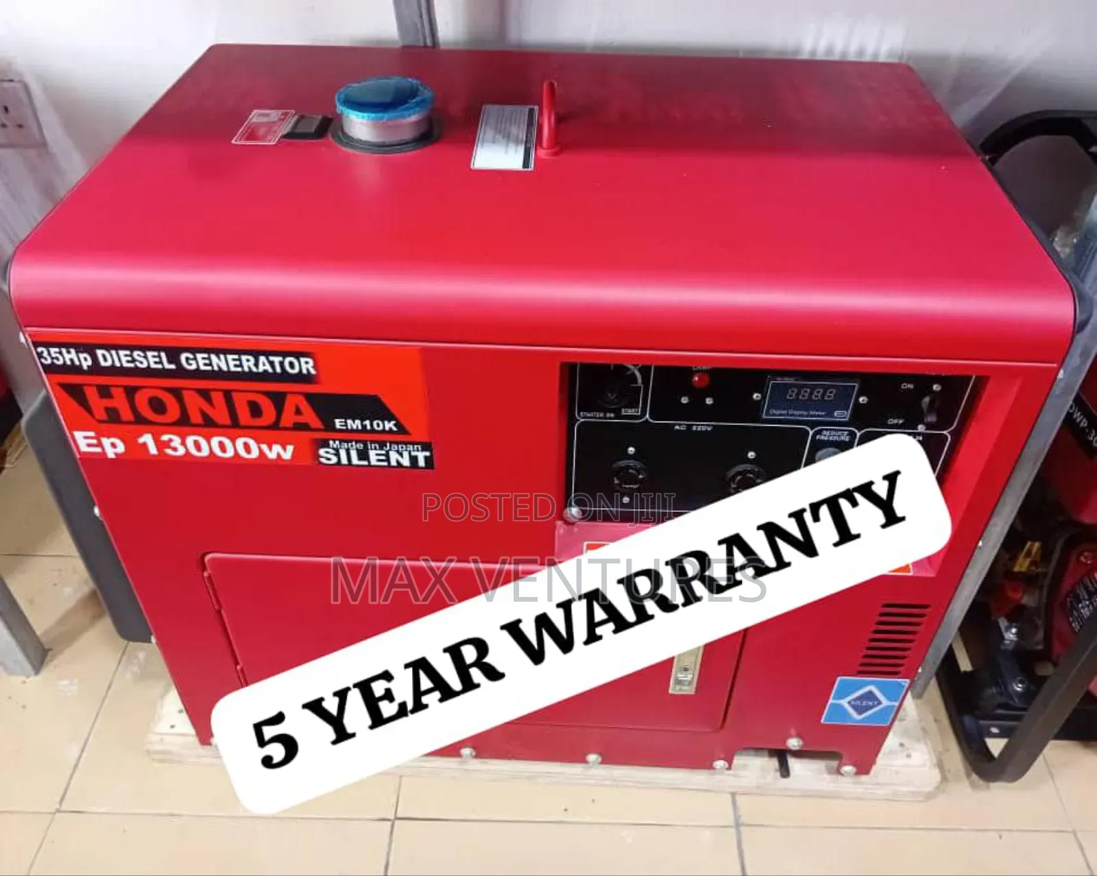 Optimal 10kva Honda Diesel Genset 100% Copper 10kva Japan