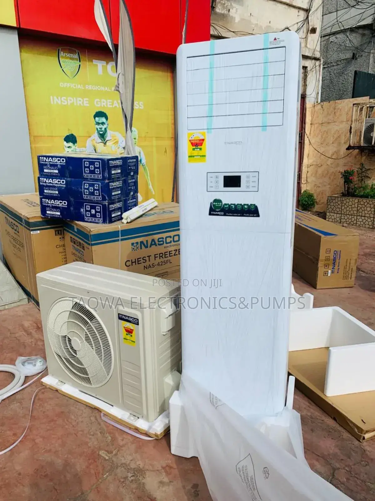 Standing Ac, Capacity 2.5hp Nasco Standing