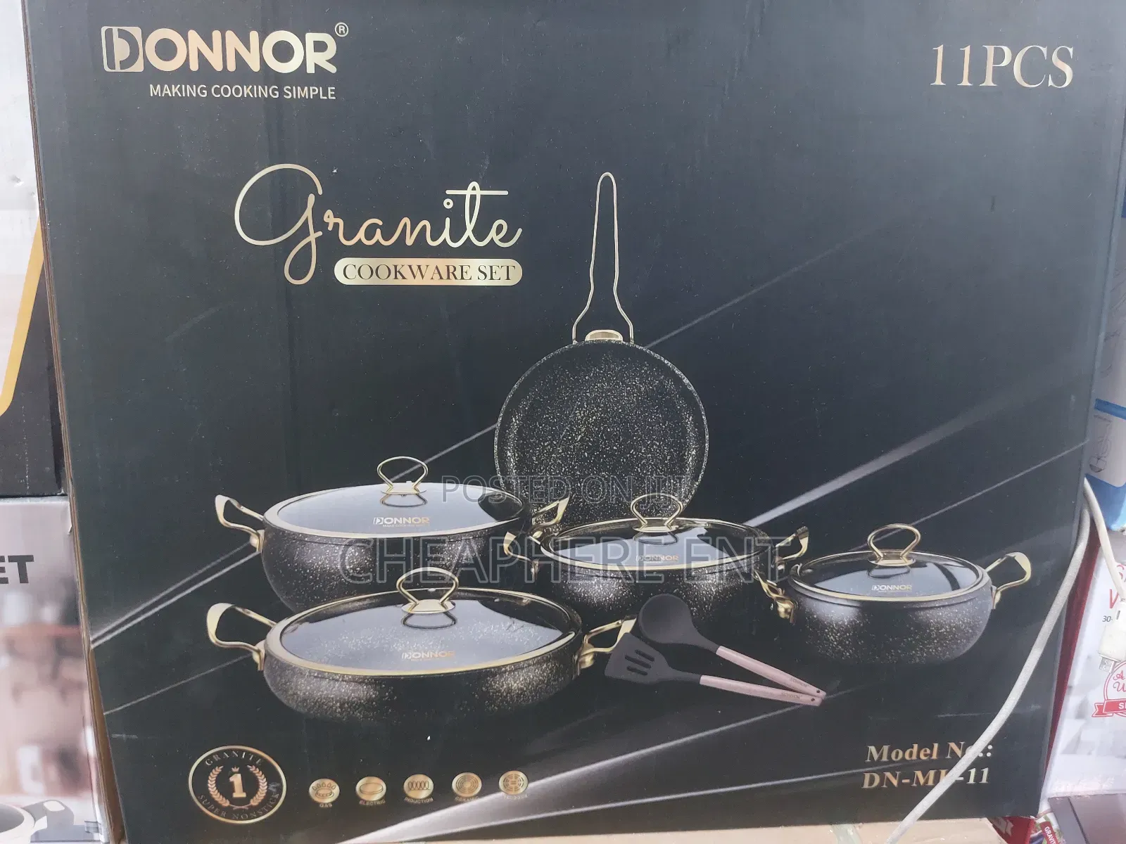 Donor Granite Cookware Set