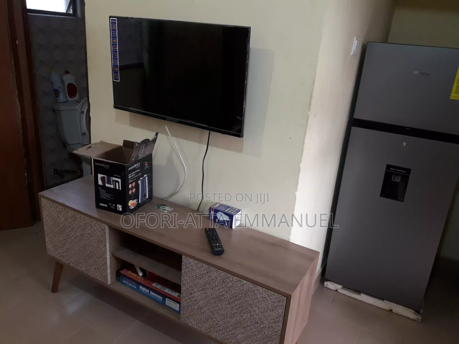 Furnished Studio Apartment in Amasaman 3 Junction, Pokuase for rent