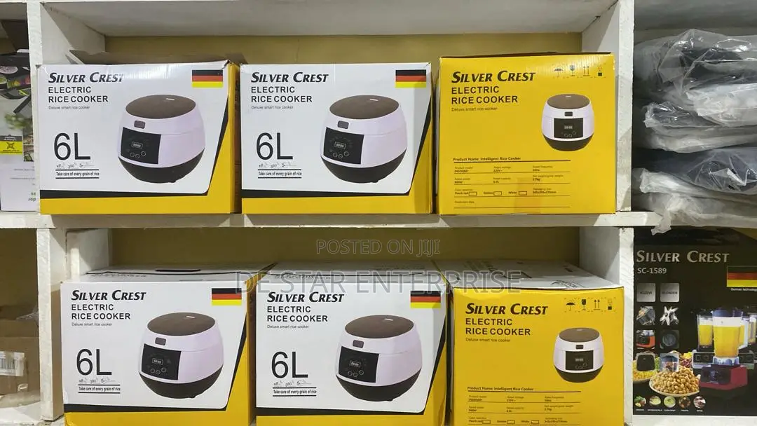 Ultra Modern 6l Silver Crest Rice Cooker