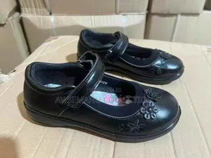 Girls Black School Shoes