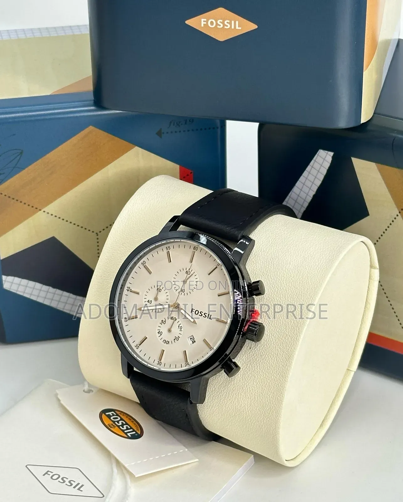 Original Fossil Leather Watch