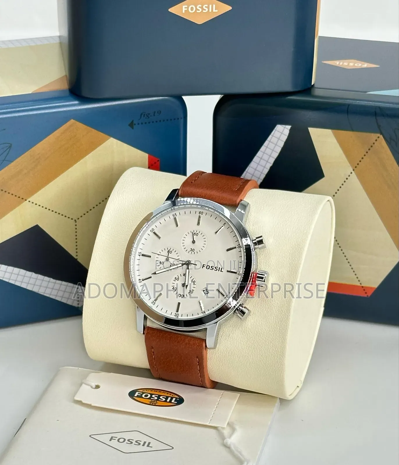 Original Fossil Leather Watch