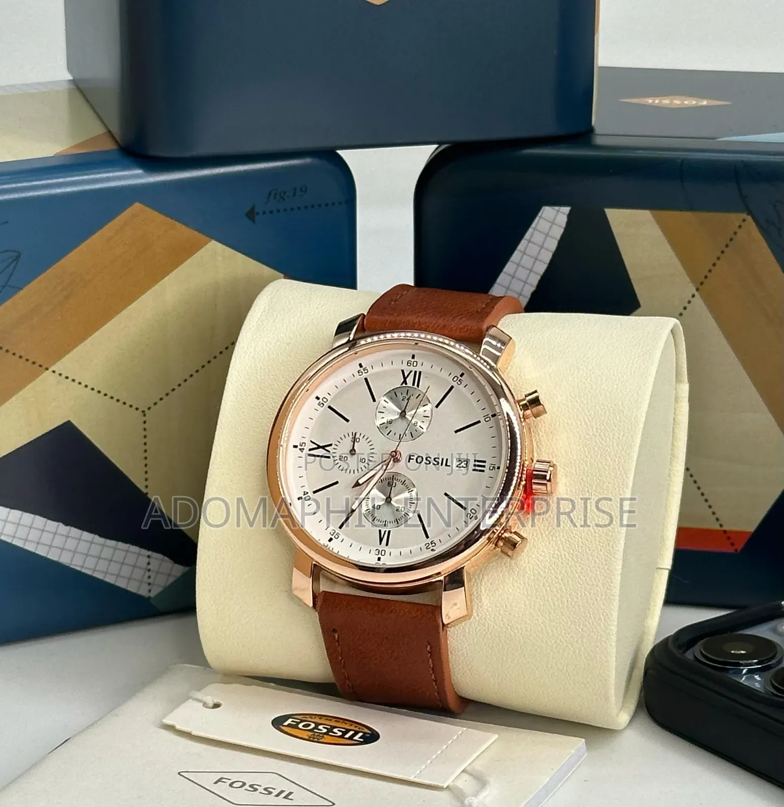 Original Fossil Leather Watch