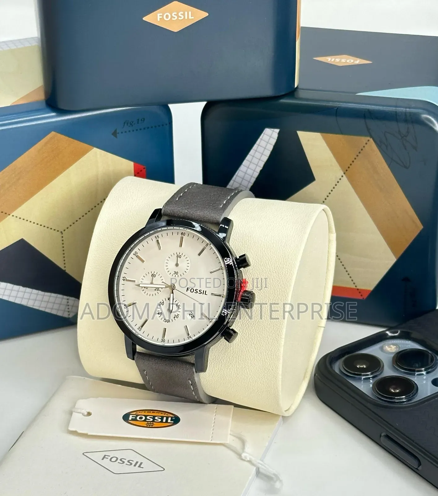 Original Fossil Leather Watch