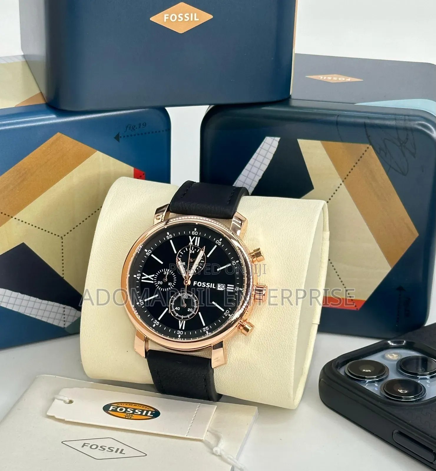 Original Fossil Leather Watch