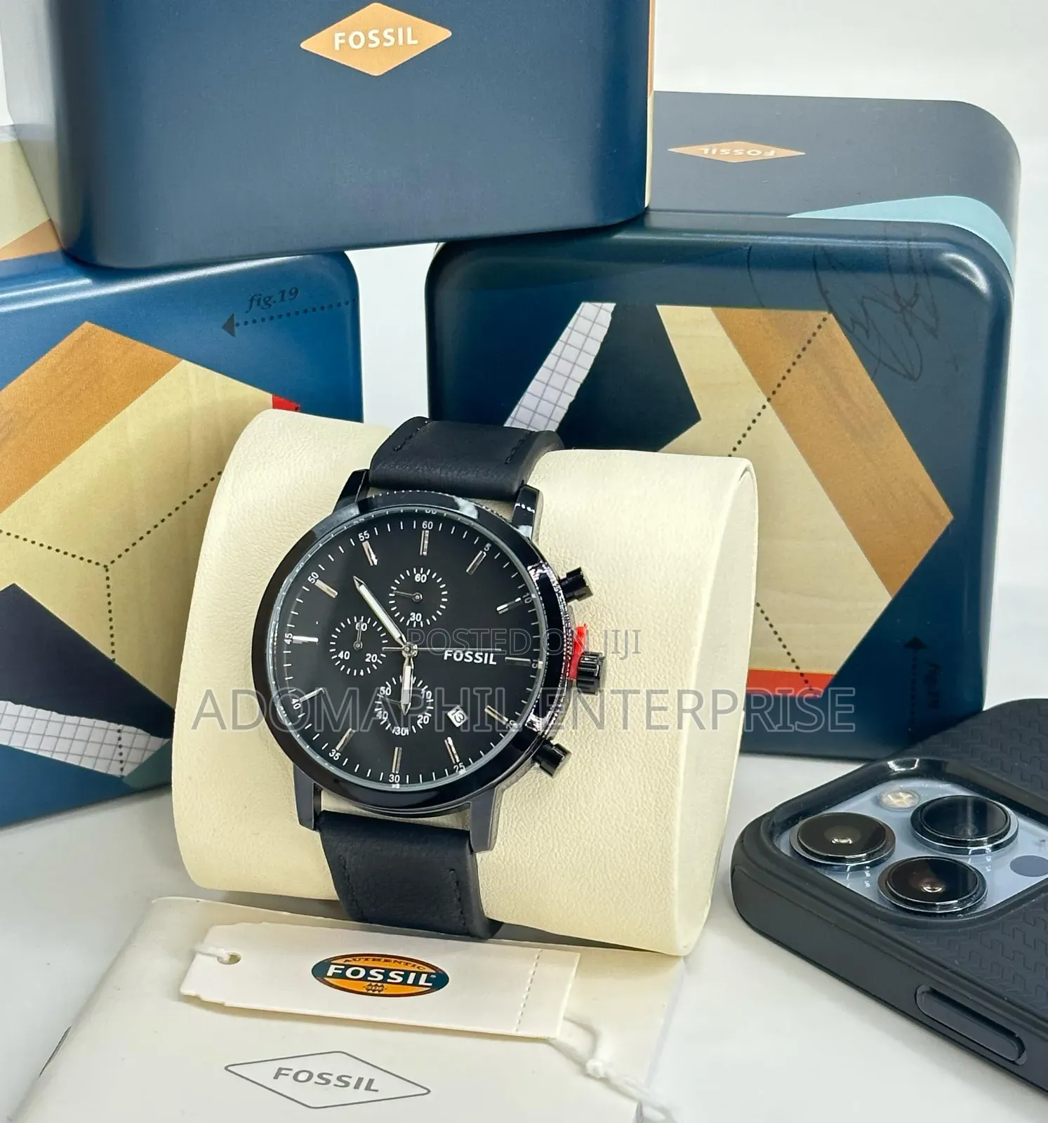 Original Fossil Leather Watch