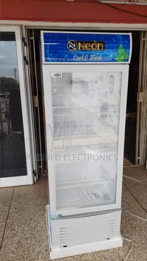 Neon Durable Showcase/Display Fridge 300 Litres