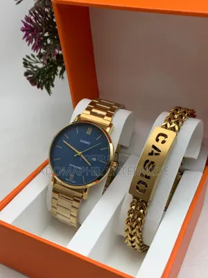 Anti-Fade Authentic Casio Watch Set