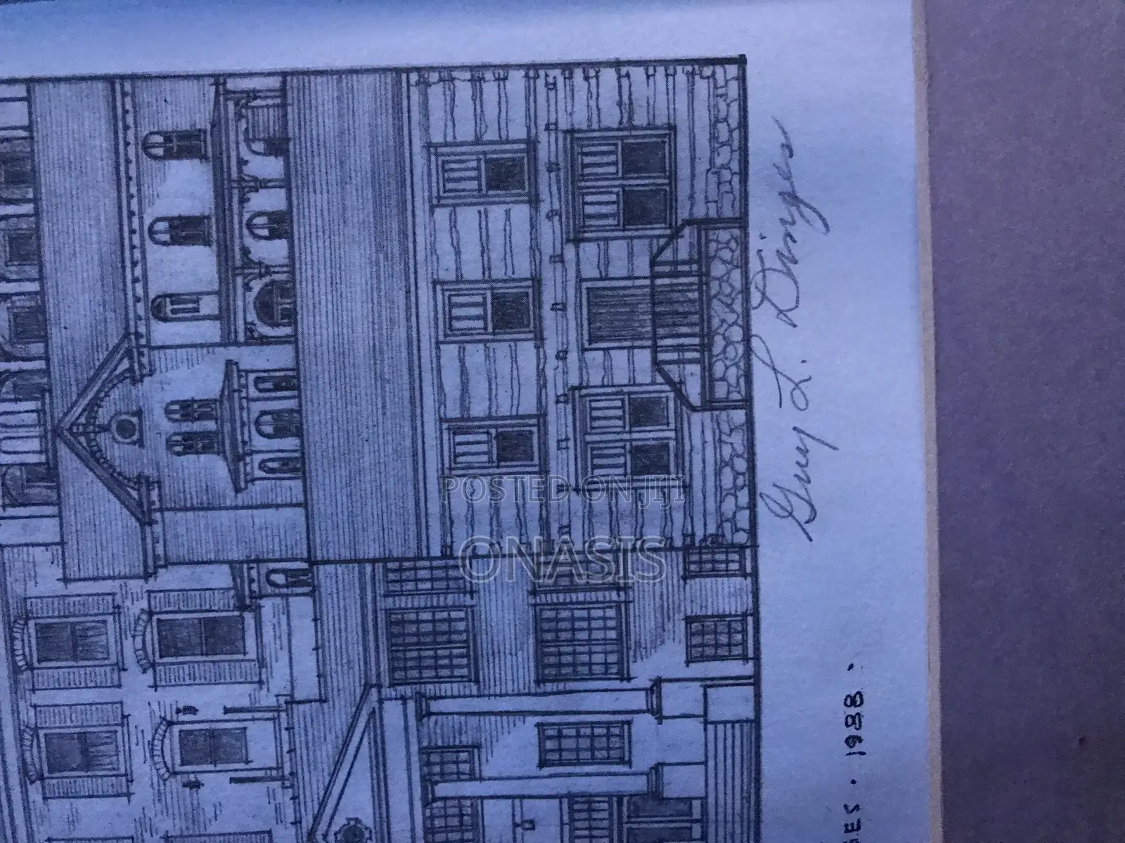 Wall Pencil Art for Home Decor From 1988
