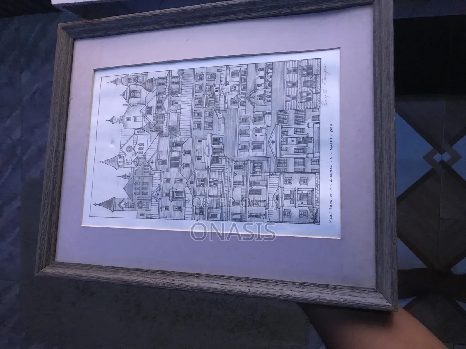 Wall Pencil Art for Home Decor From 1988