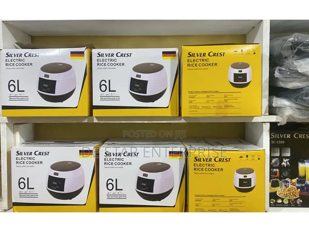 Sleek Digital 6l Rice Cooker