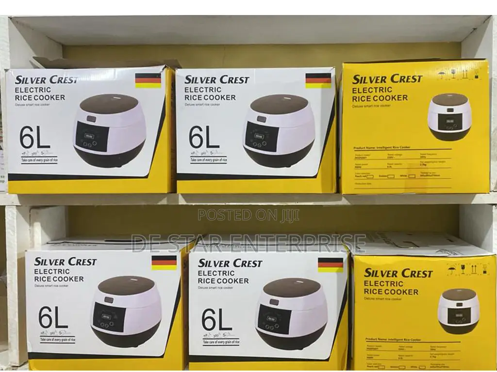 Highly Efficient Silver Crest Rice Cooker 6l