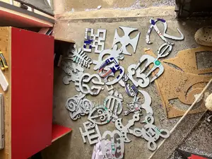 Adinkra Cuttout CNC