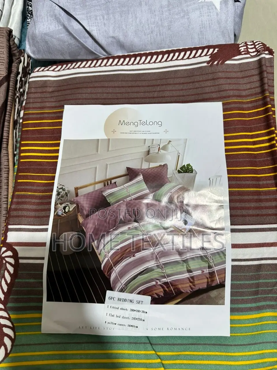 Non Fading Bedsheets for King Size (2bedsheets,4pillowcases)