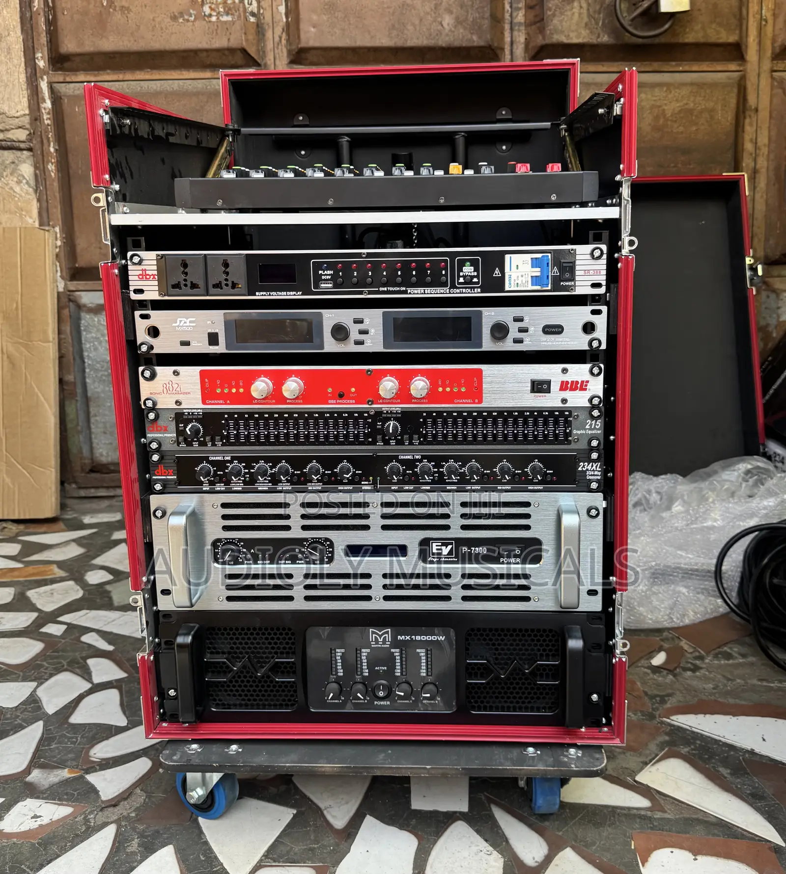 Lud 2(Pairs)Line Arrays and Bass With Full Amplifier Set