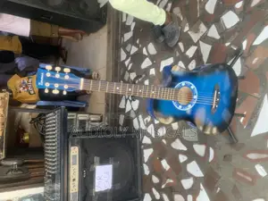 Acoustic Guitar Blue