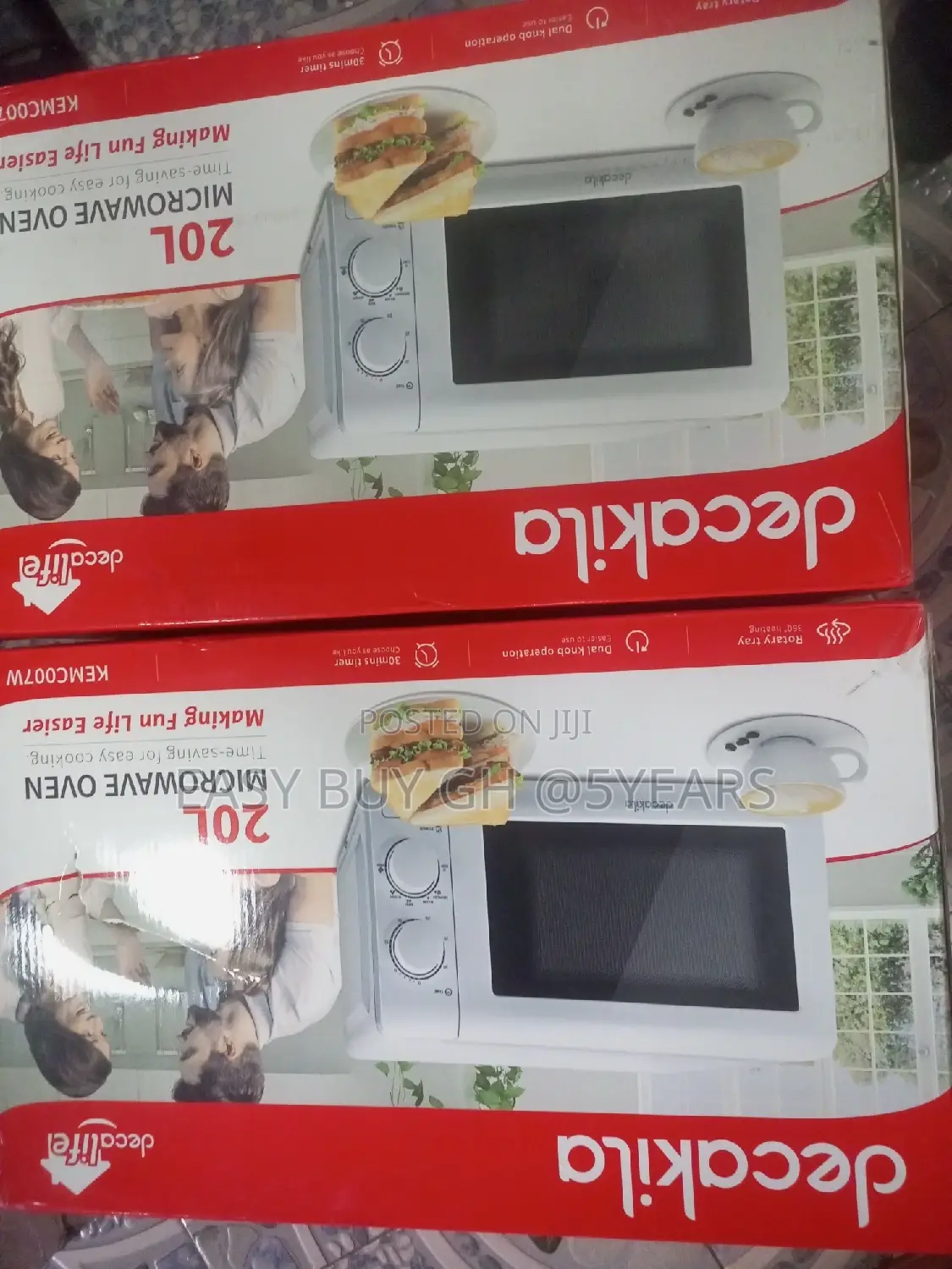 Money Saving Decakila 20l Microwave Oven Energy System