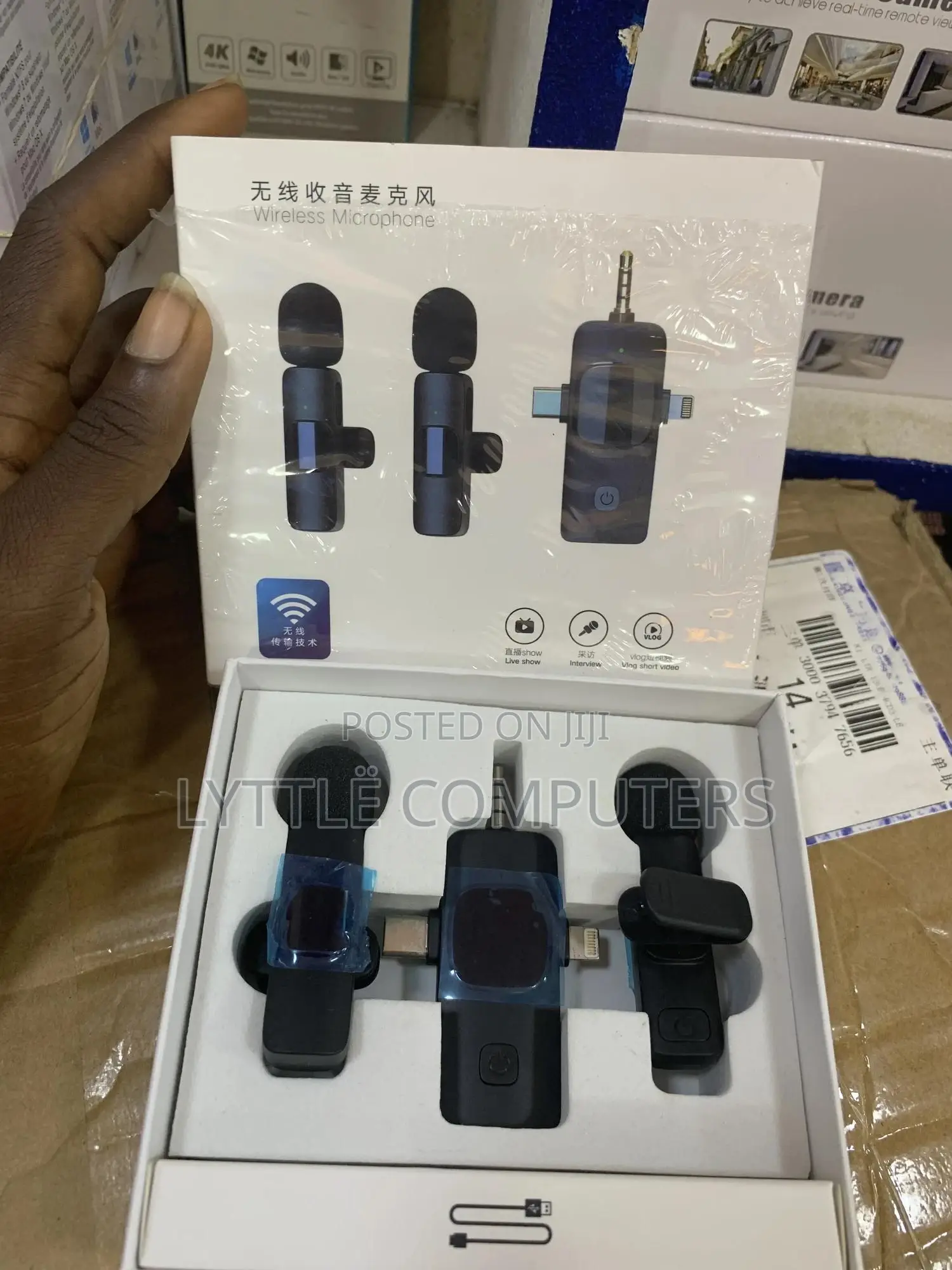 3in1 Microphone For Phone And Camera