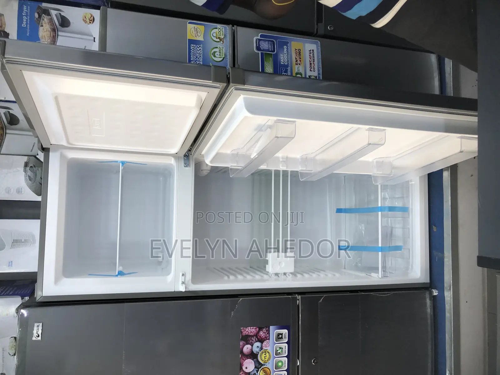 Nasco Top Freezer 311 Liters Double Door Available as Seen