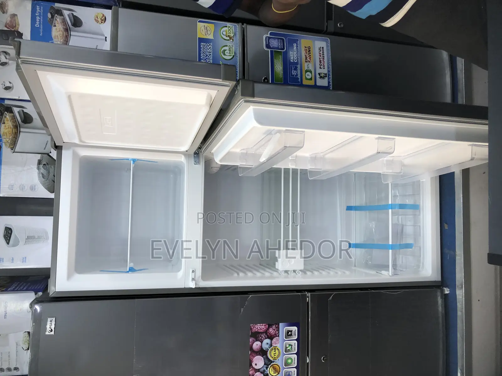 Nasco Top Freezer 311 Liters Double Door Available as Seen