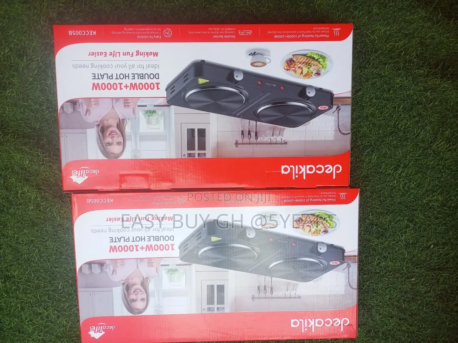 Kecc005b Decakila Double Hot Plate System