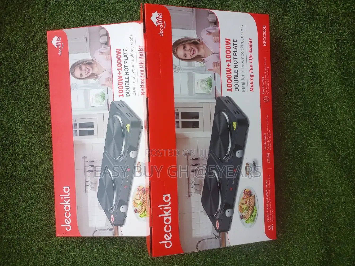 2000w Decakila Double Hot Plate Cooking System