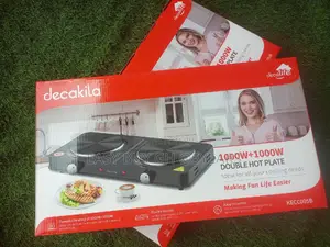 Cheerful 1000w+1000w Decakila Double Hot Plate System