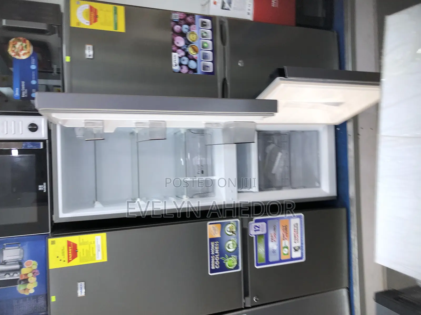 Brand New Midea Double Door Fridge 174 Liters