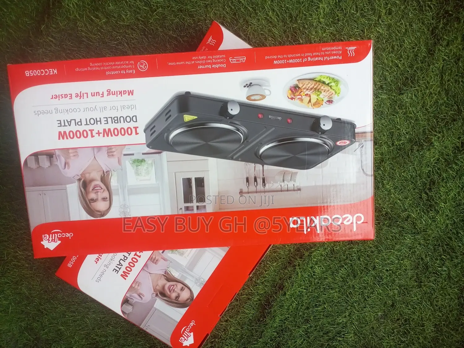Fantastic Double Decakila Hot Plate Cooking System