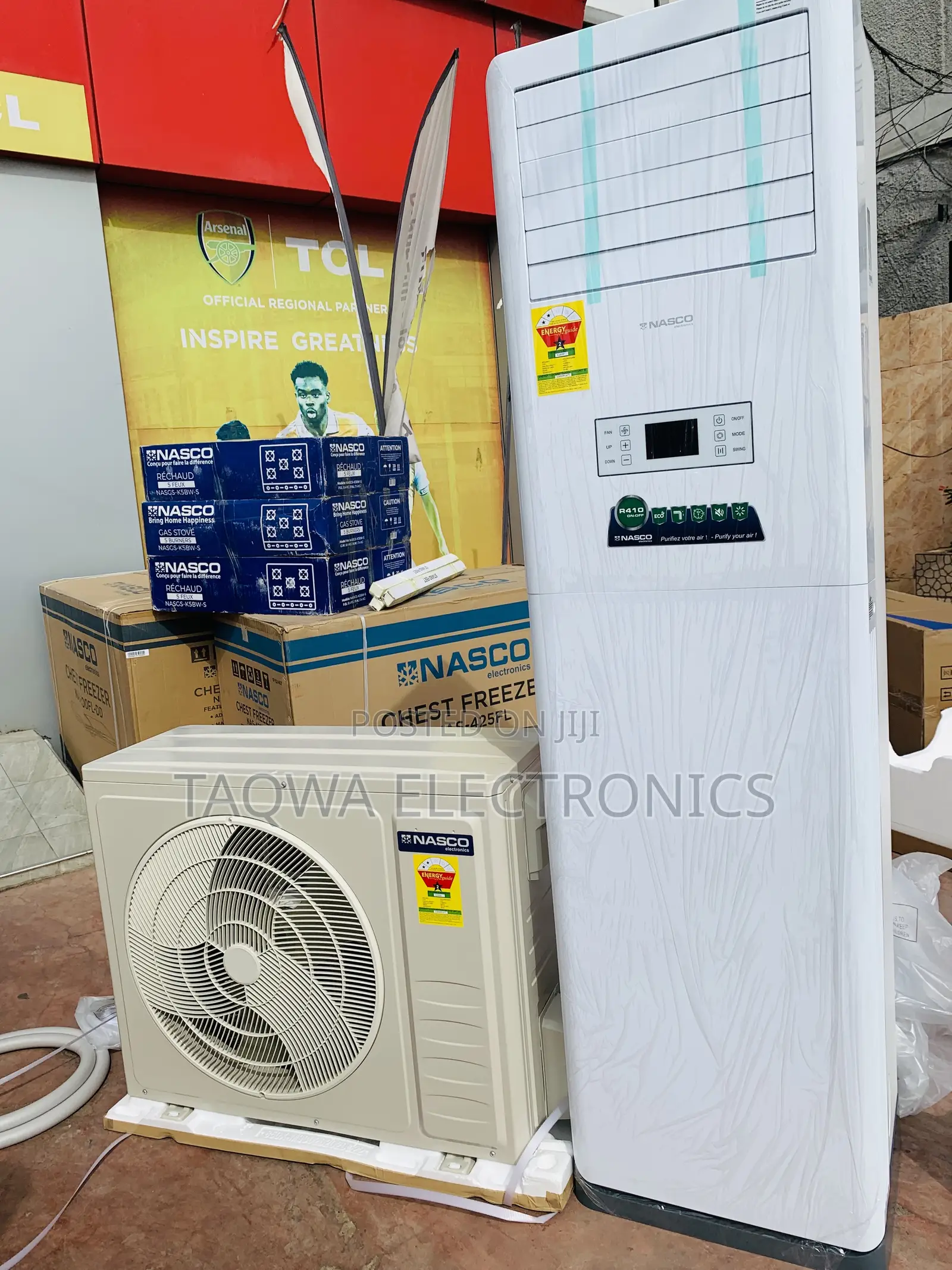 Self Cleaning Nasco 2.5hp Standing Ac
