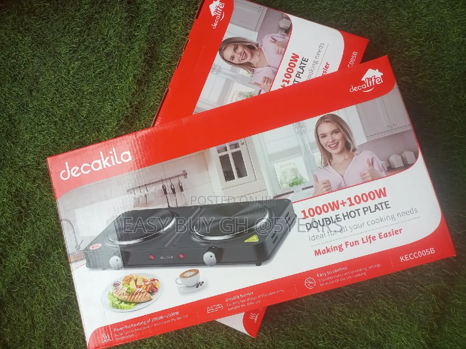 Lucrative Decakila Double Hot Plate Cooking Energy System