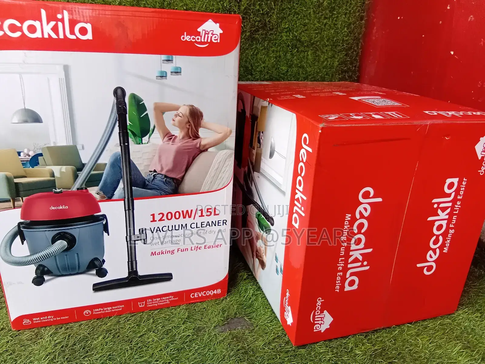 Exclusive Deal Decakila 1200w/15 Decakila Vacuum Cleaner