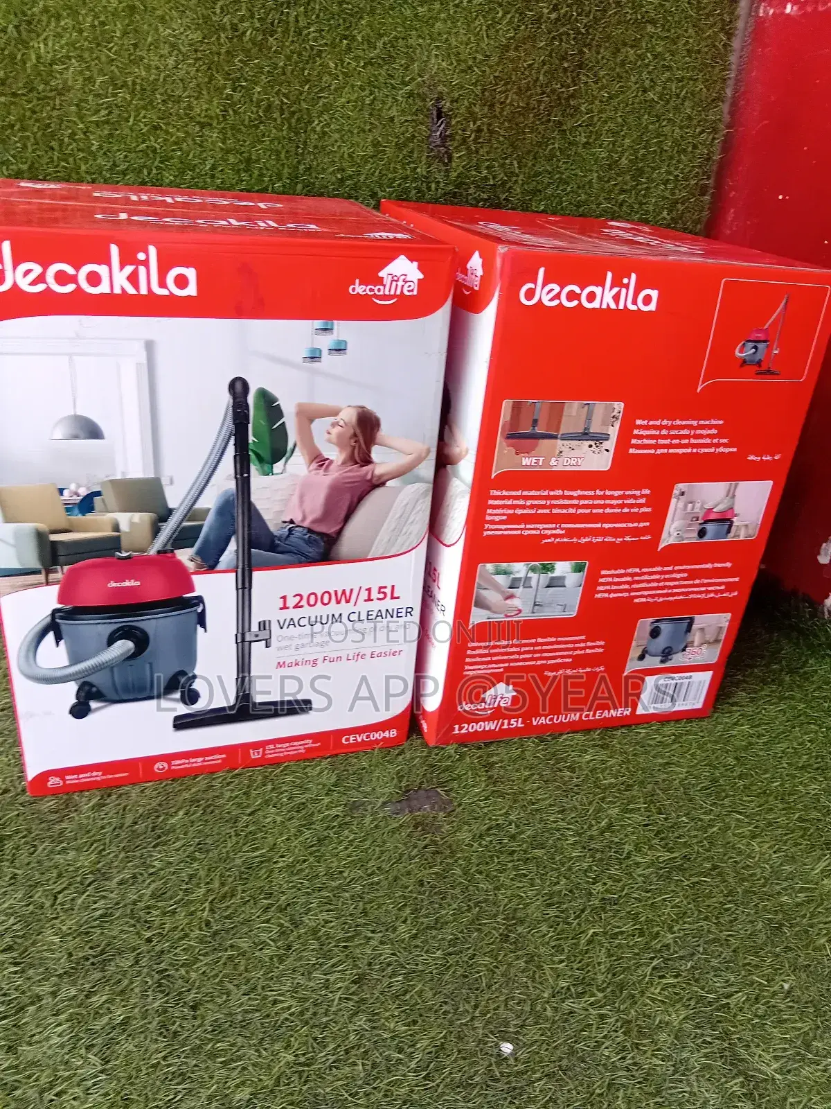 Limited Edition Decakila 1200w/15l Vacuum Cleaner
