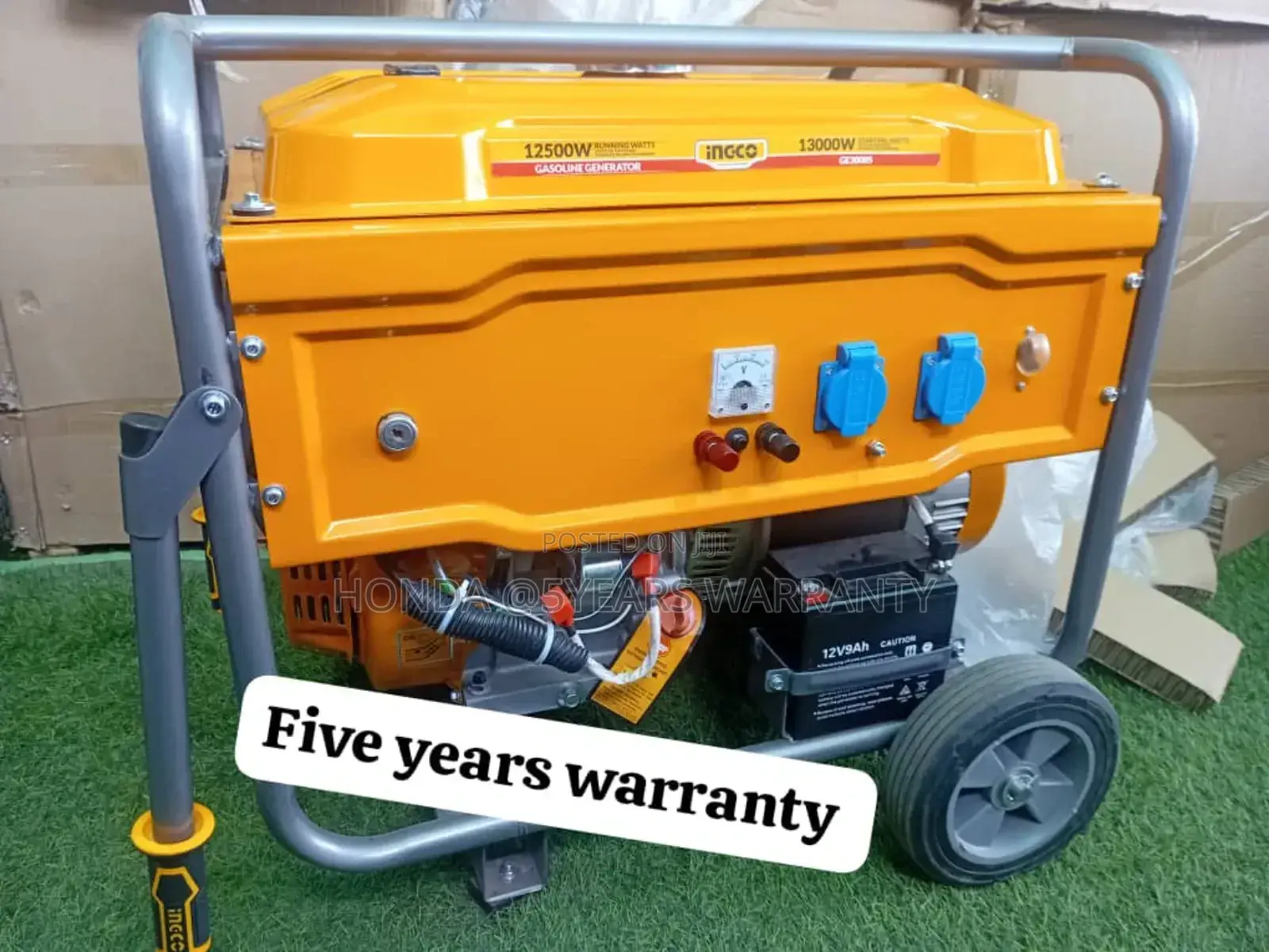 Power System 10kva 13000watt Petrol Ingco Generator 10kva