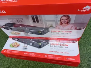 Decalife Double Hot Plate Decalife Double Hot Plate 1000w