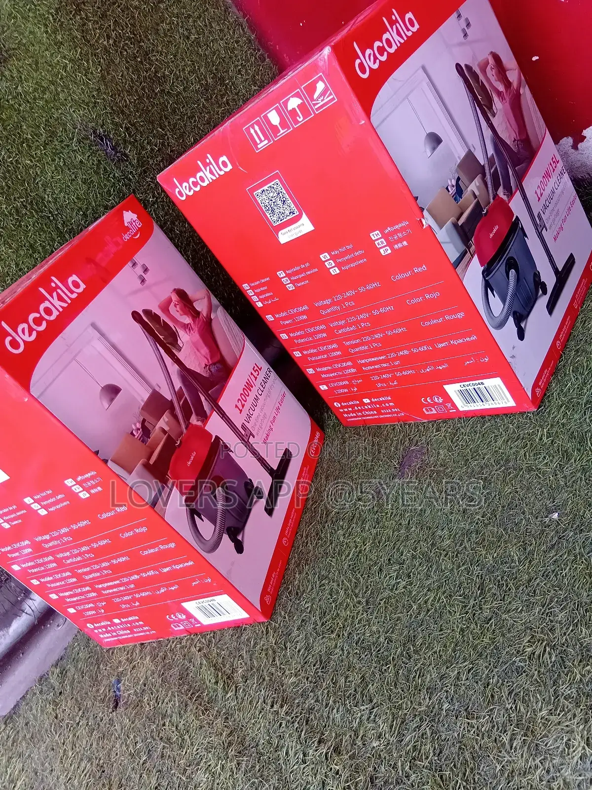 Satisfaction Decakila 1200w/15 Vacuum Cleaner