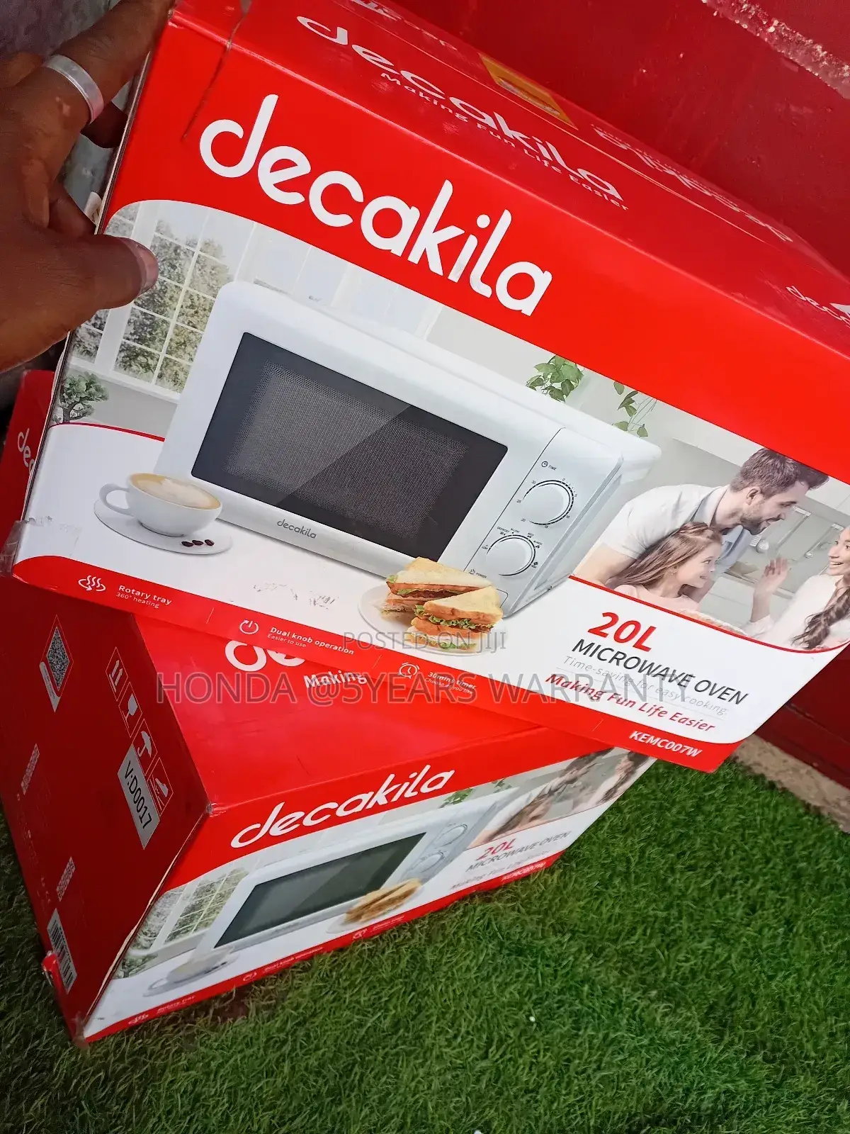 Energetic Decakila Microwave Oven 2ol Decakila Microwave