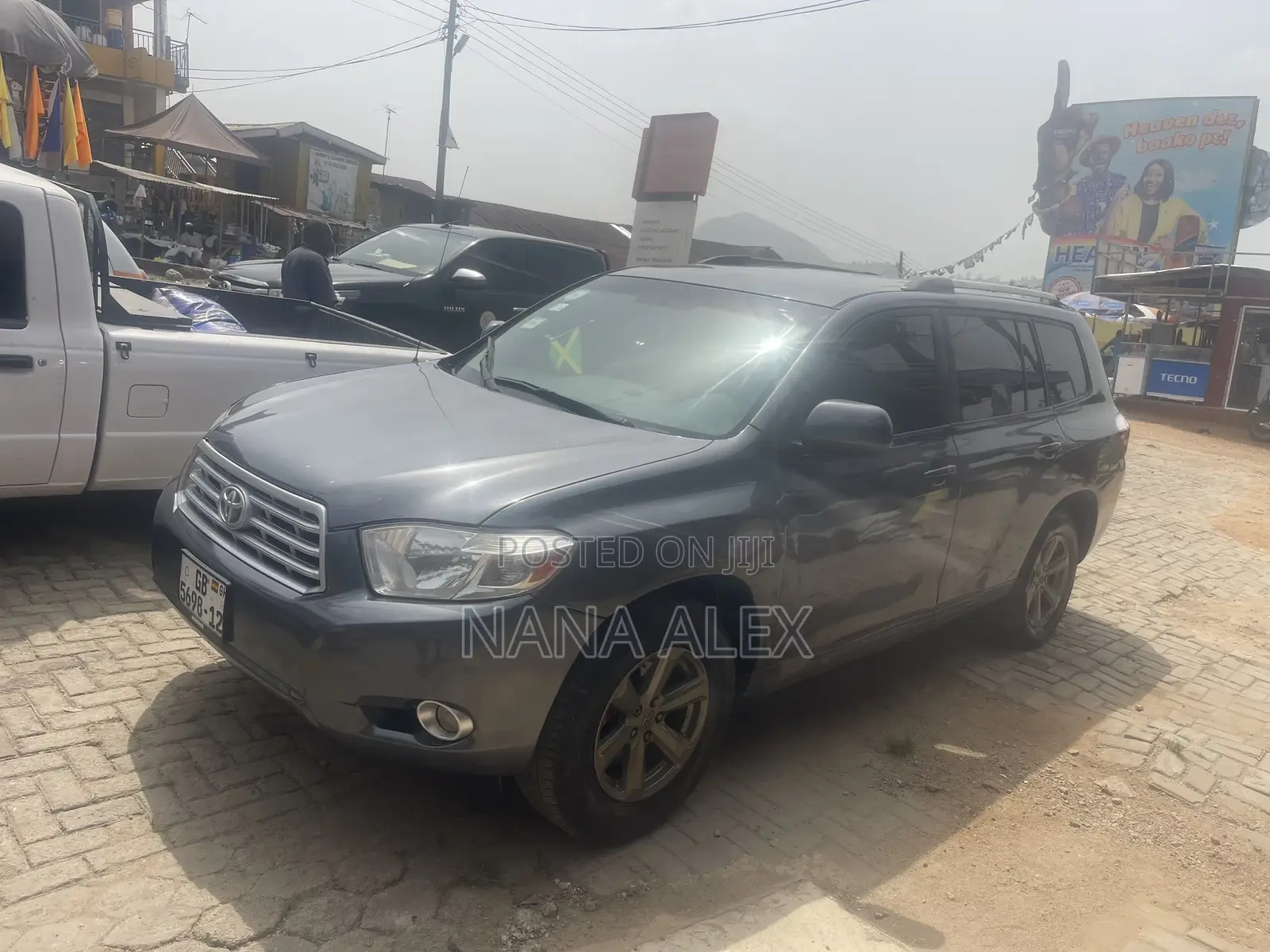 Toyota Highlander 2010 Gray