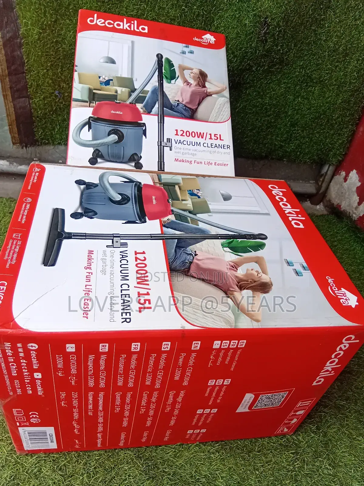 Expect Approved Decakila 1200w/15l Vacuum Cleaner Decakila
