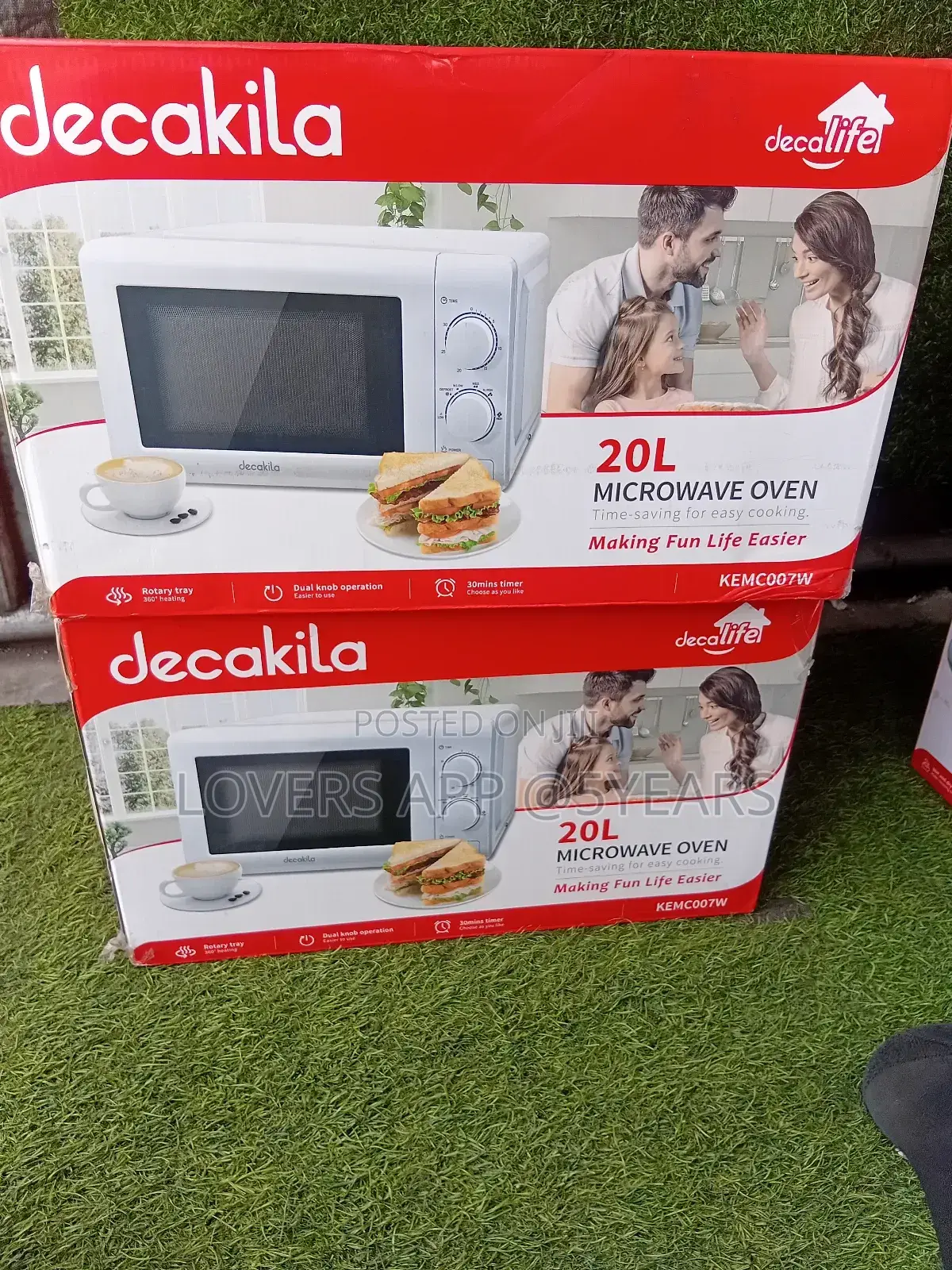 Exclusive Deal Decakila 20l Microwave Oven