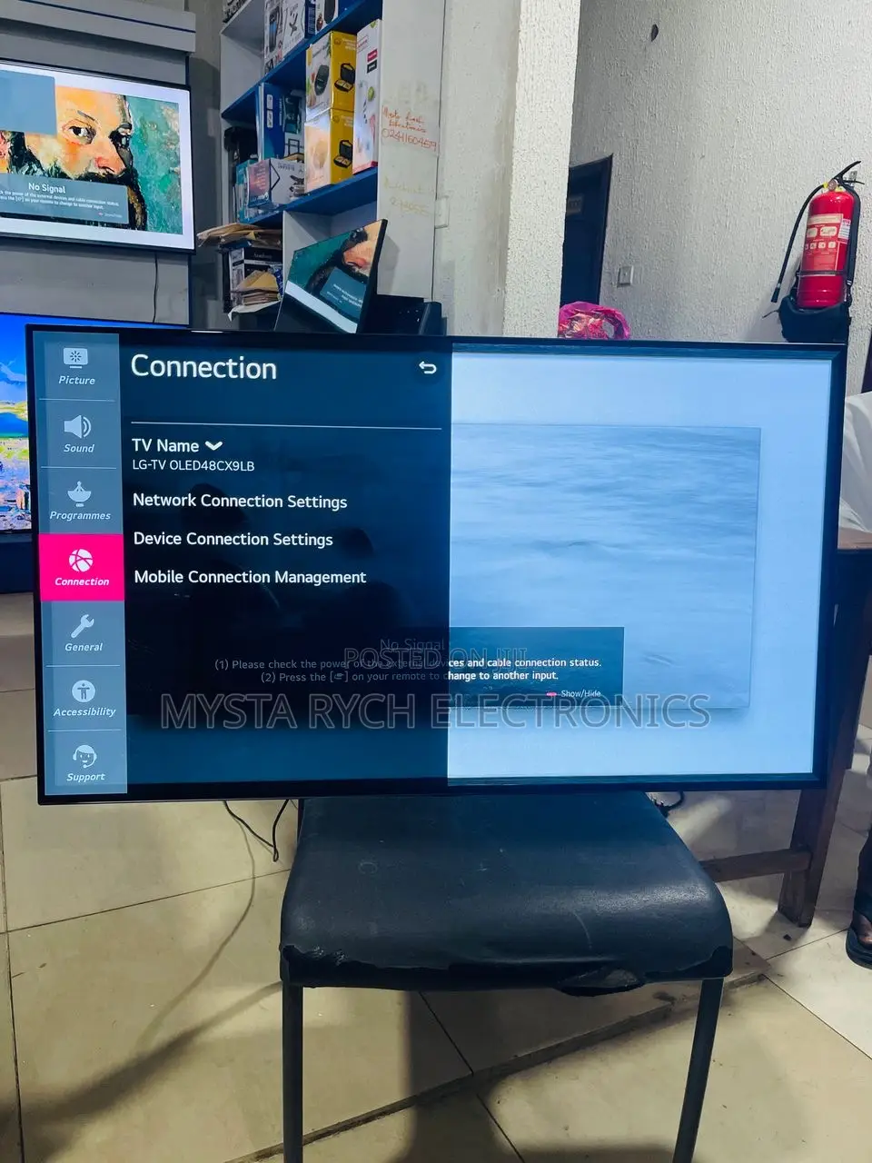 Lg 48inch Oled Tv- Smart Satellite - Uk Used