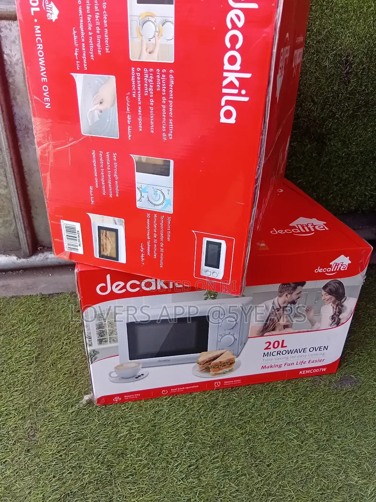 Limited Edition Decakila 20l Microwave Oven