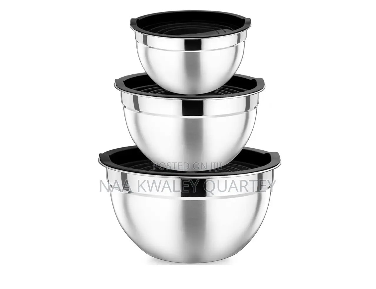 3pcs Stainless Steel Bowls