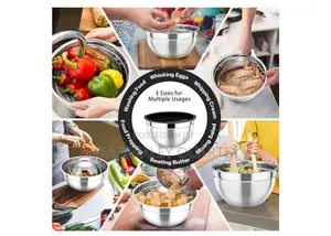 3pcs Stainless Steel Bowls