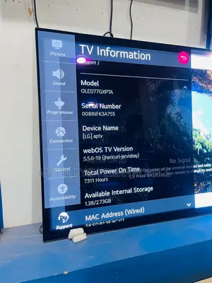Lg 77inch Oled Smart Satellite Tv - Uk Used