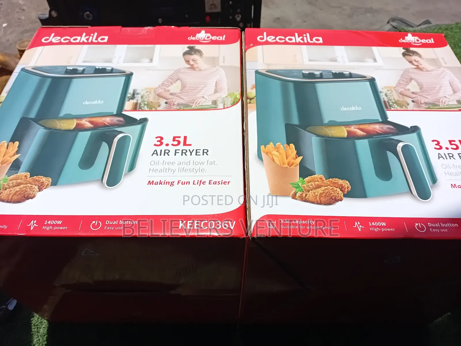 Healthy Lifestyle 3.5l Air Fryer Decakila Air Fryer 3.5l